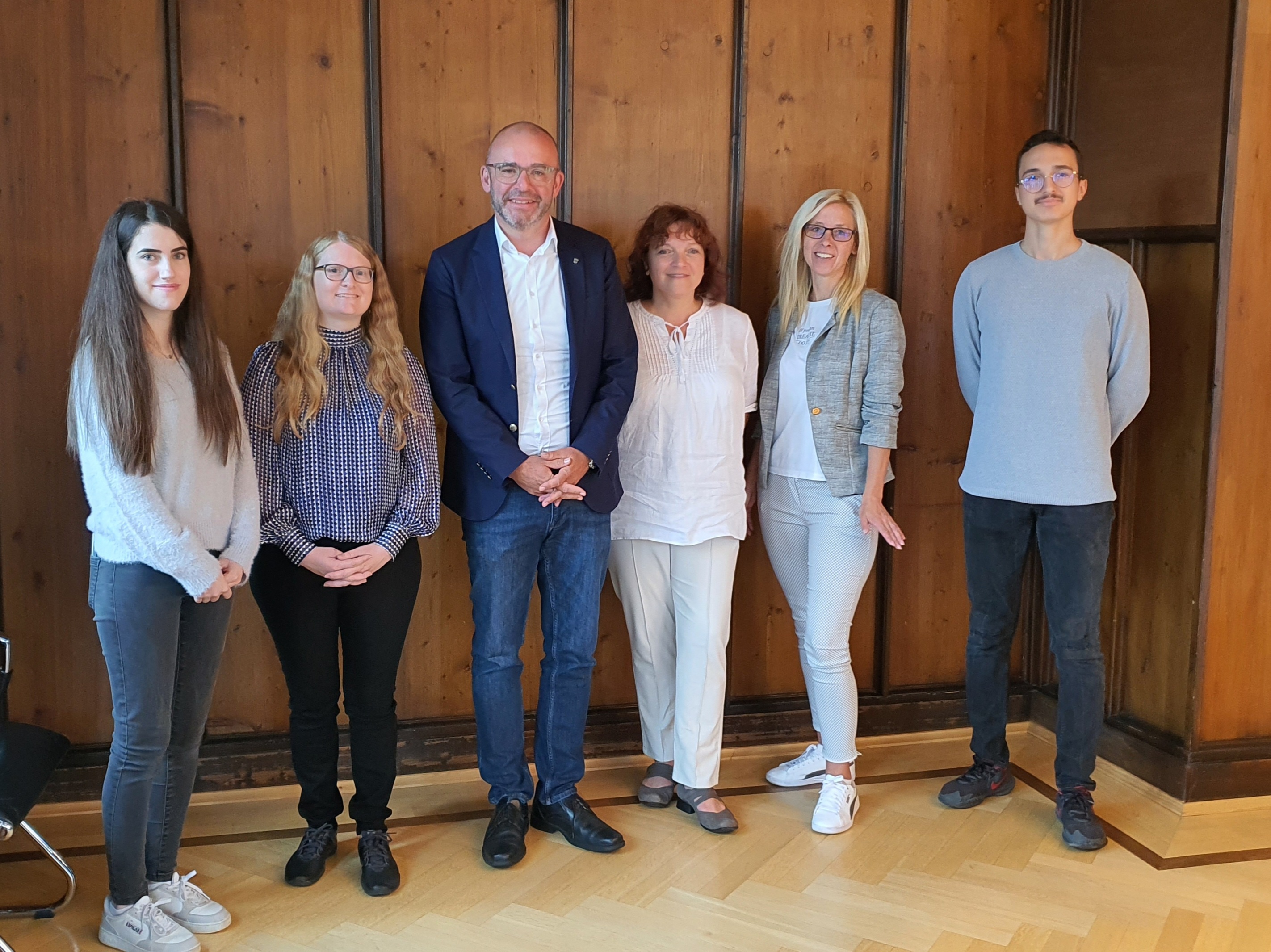 Neue Mitarbeiter im Rathaus