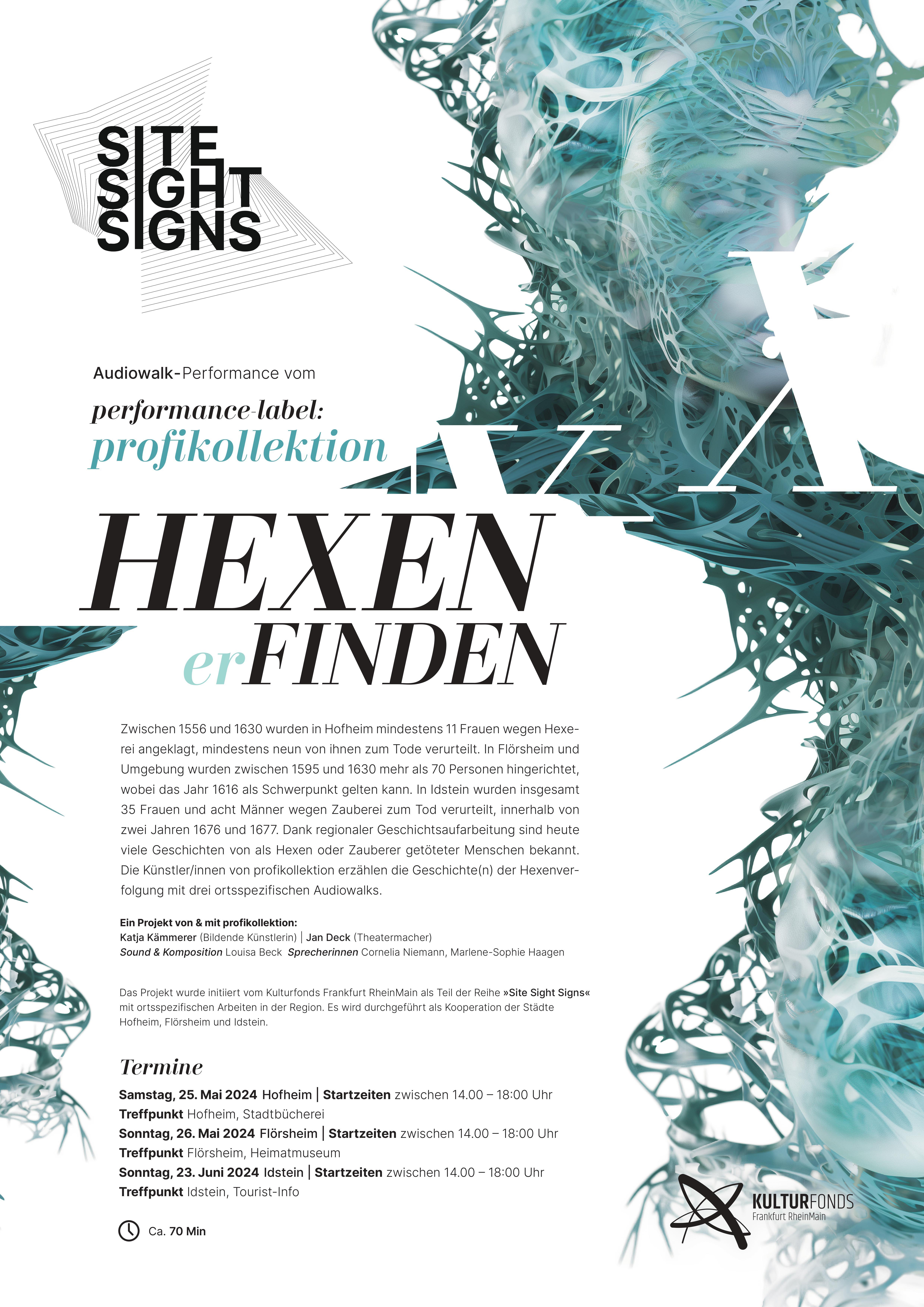 Plakat Projekt Hexen er(finden)