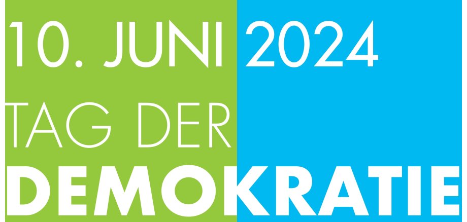Plakat Tag der Demokratie