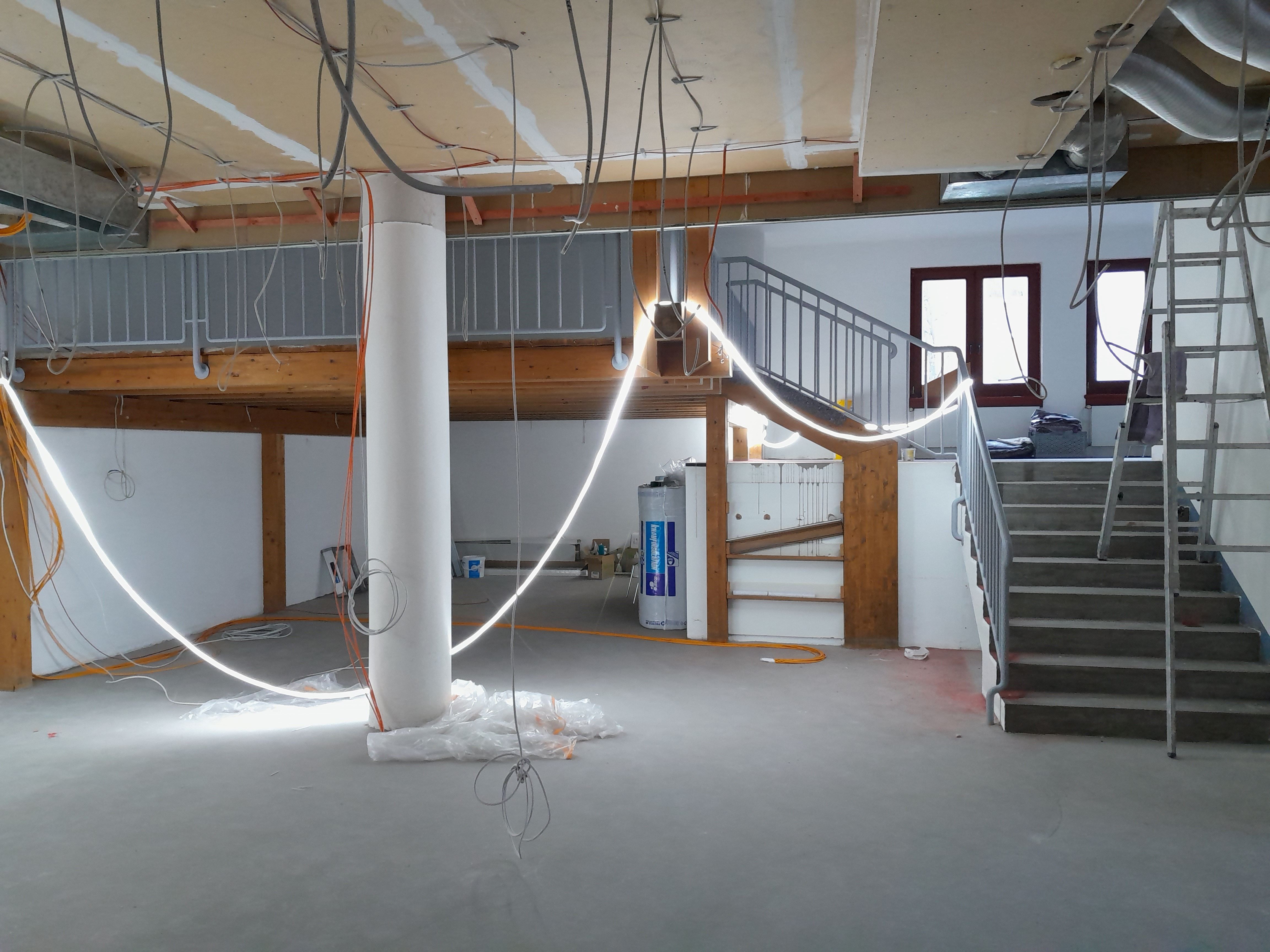 Baustelle Stadtbücherei