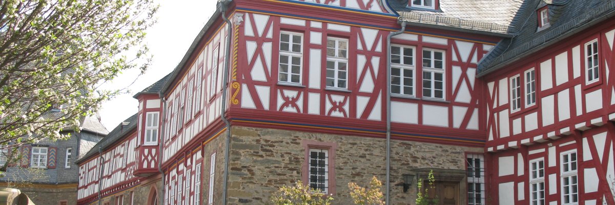 Fachwerkgebäude in der Oberen Schlossgasse