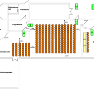 DGH Eschenhahn Plan Reihenbestuhlung DGH Eschenhahn Plan Reihenbestuhlung