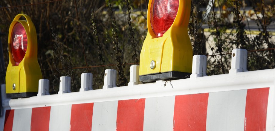 Baustellenabsperrung Baustellenabsperrung