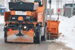 Winterdienst Räumfahrzeug im Winterdienst