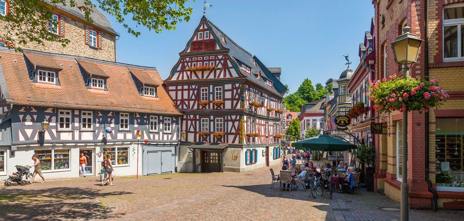Gasthaus Zur Peif mit Fachwerk