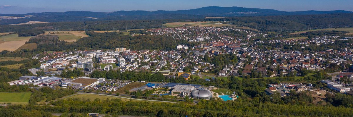 Stadtansicht Idstein von oben