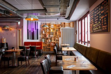 Restaurant Zeitlos Blick in das Restaurant Zeitlos