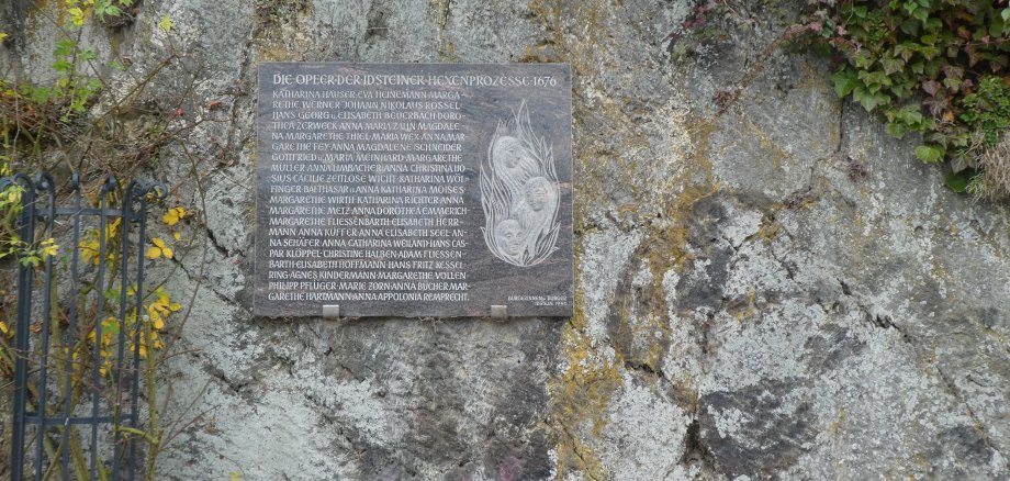 Gedenktafel Hexenverfolgung