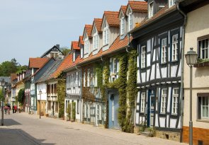 Weiherwiese Fachwerkhäuser