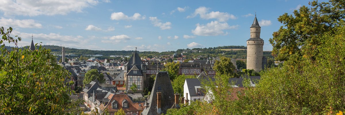 Blick auf die Idsteiner Altstadt