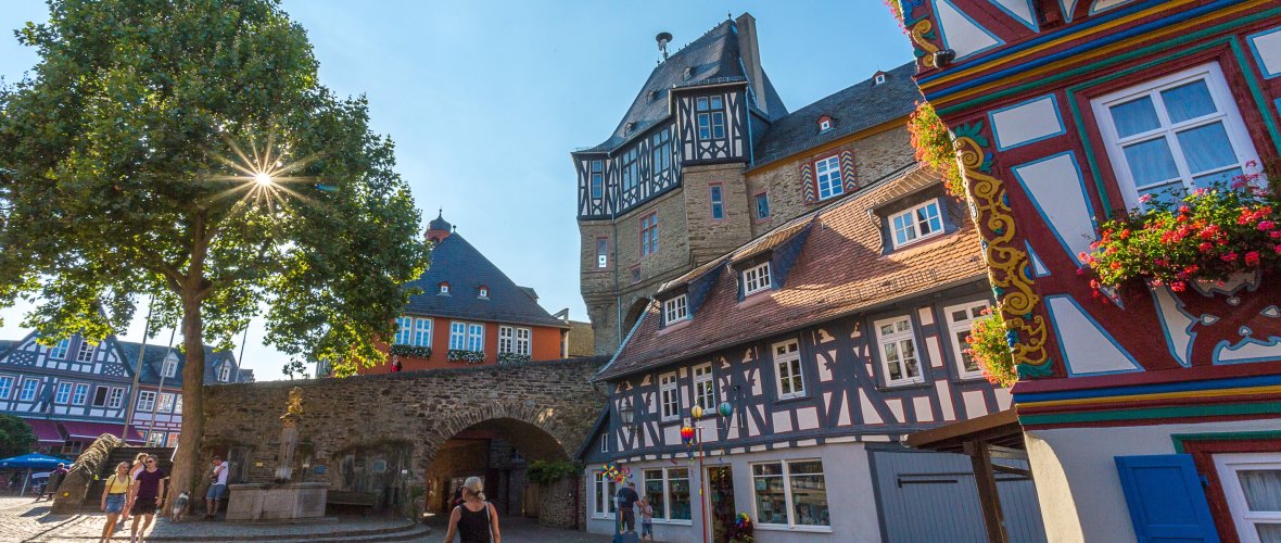 viele Fachwerkhäuser