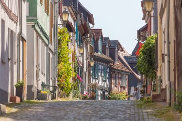 eine kleine Straße