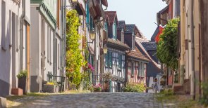 Kreuzgasse Idstein eine kleine Straße