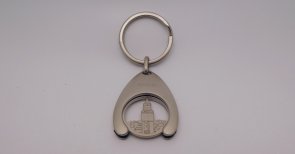 Schlüsselanhänger ein Anhänger mit dem Hexenturm