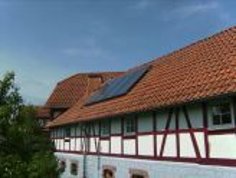 Dachfläche mit Solaranlage Dachfläche mit Solaranlage