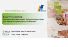 Kommunale Wärmeplanung Kommunale Wärmeplanung